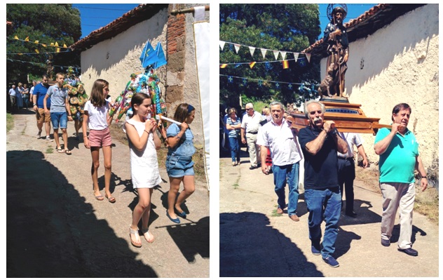 Procesin de Ramos en Arriondo