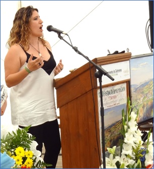 Anabel Santiago. Pregonera el 10 de mayo 2015