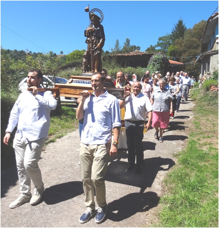 Procesin en Arriondu