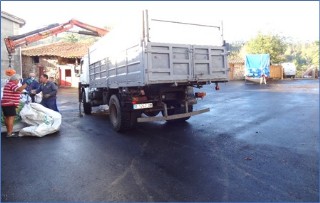 Plaza y viales pavimentados en La Puerta, con cargo a la subvencin del Programa `Leader`. / Foto: EL ECO