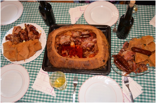 Boroa tpico manjar de Pascua