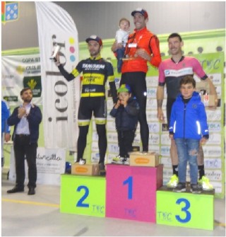 Podium del VI Open BTT de Cabranes