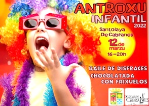 Cartel del carnaval infantil