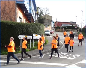 Imagen de los participantes del año pasado en la Carrera Galbán