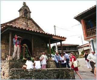 Imagen del mes de julio de 2018, durante la subasta. / Archivo EL ECO