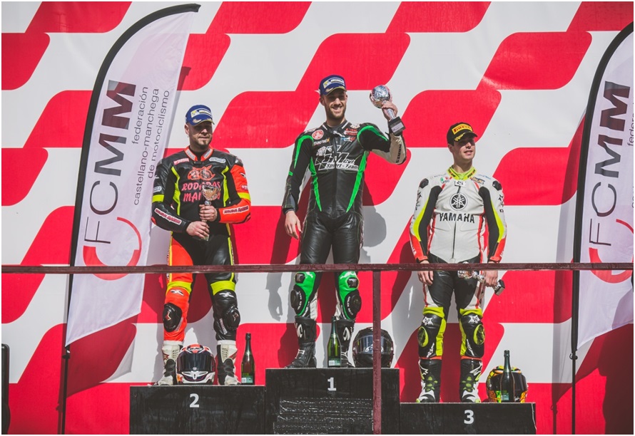 Christiam en el podium
