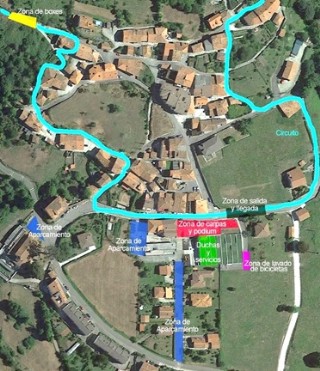 El circuito por el interior de Santa Eulalia