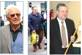 Imagenes de Justo Mario Nozalera,  Jaime Prida y Benjamn Prida