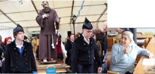 Procesi�n de San Francisco e imagen de Argentina Corripio Huerta