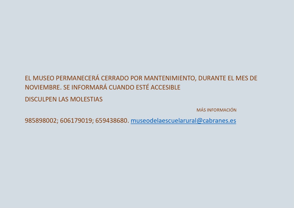 Cerrado por obras