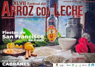 En la p�gina anterior, Laureano Corrales (Grano de Arroz de Oro este a�o) y Santos Monestina (autor) con el cartel original (ventana en blanco, en pantalla). Aqu� a la izquierda, el definitivo.