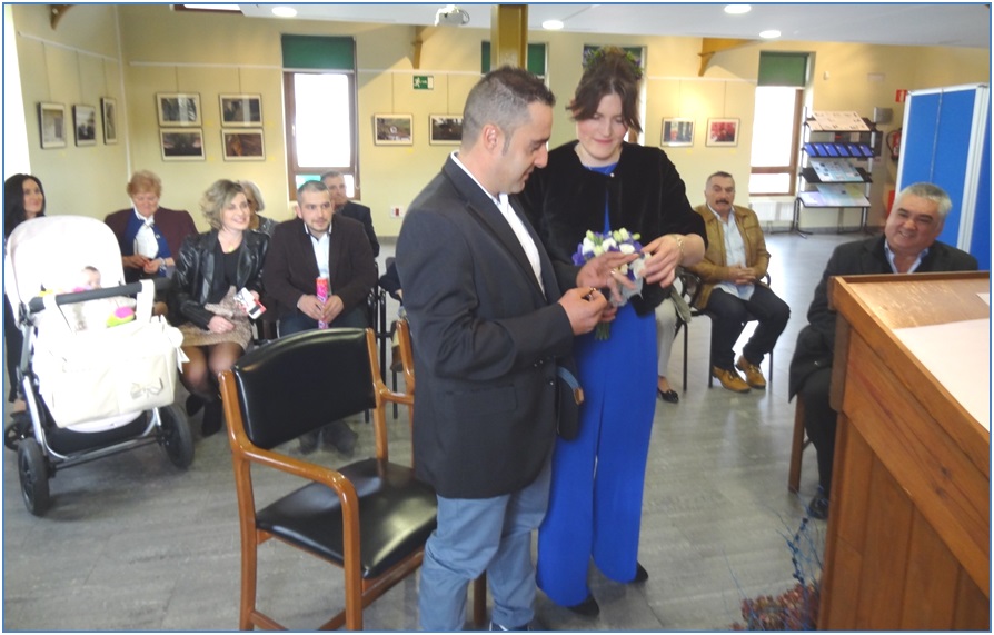Boda N14 realizada en el Ayuntamiento de Cabranes