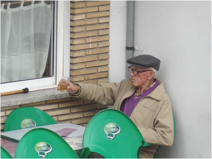 En la terraza de Casa Joselu, el 17 de diciembre de 2015./ EL ECO