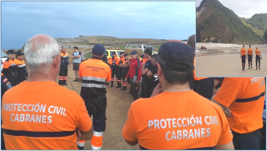 Integrantes de Proteccin Civil