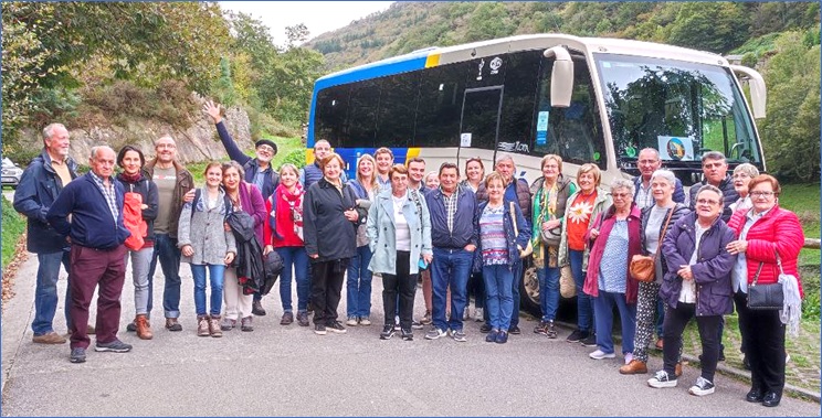 Participantes de la excursin