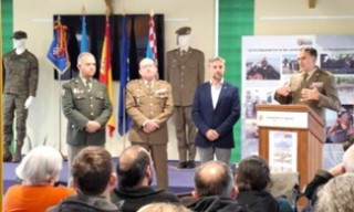 Acto de presentacin de la Exposicin Militar