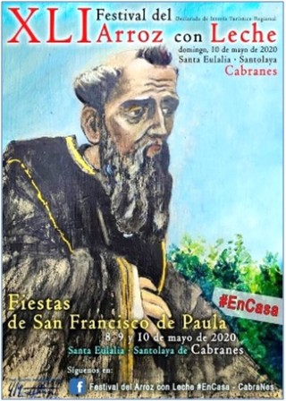 Imagen del cartel del 41 Festival del Arroz con Leche