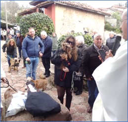 Imagen del a�o anterior de la Fiesta de San Ant�n en Los Villares