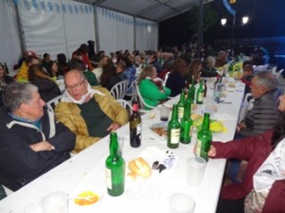 Imagen de la parrillada del a�o pasado de las Fiestas de San Francisco de Pauda