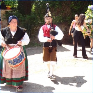 Estefana (profesora de tambor) y Romn