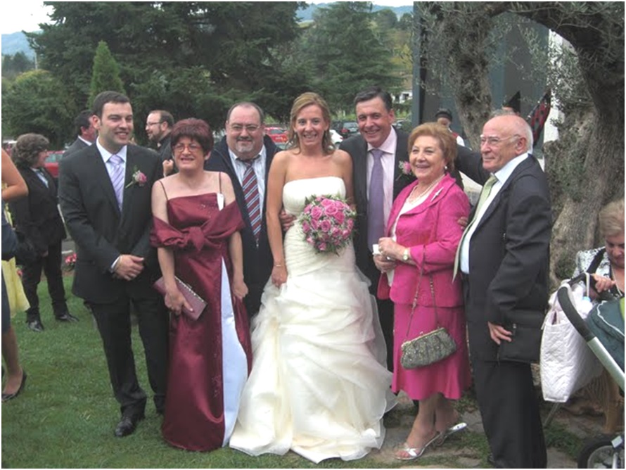 Foto de Jos Antonio en la boda de Alianza y Rubn