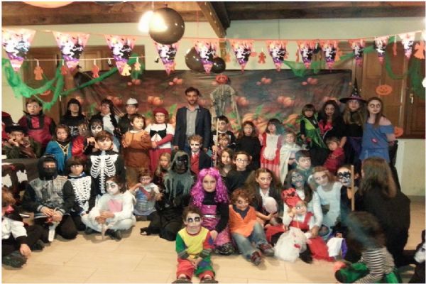 Participantes en Halloween