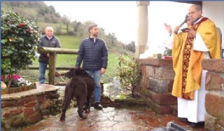 Turrn, en el momento de la bendicin. ECO