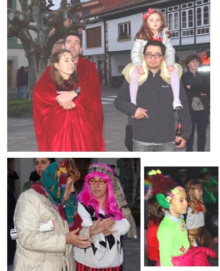 Ms participantes Antroxu en Santolaya