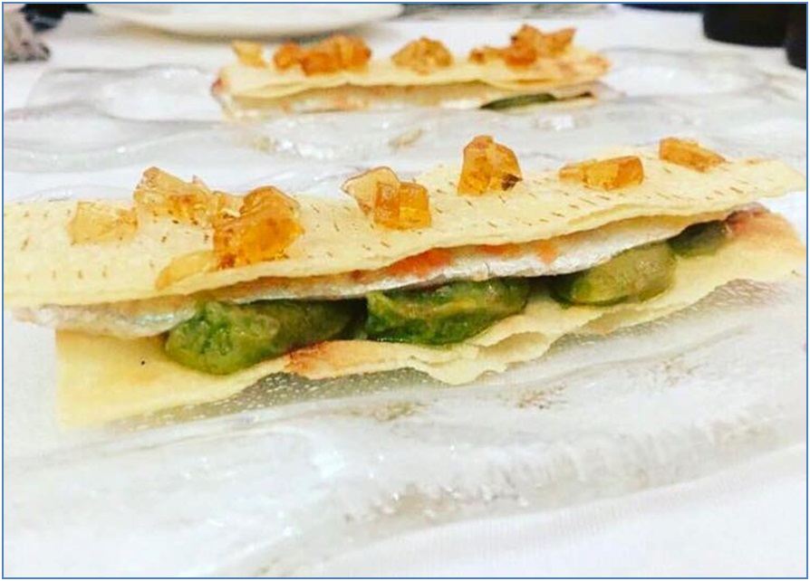 El pincho cabrans seleccionado.