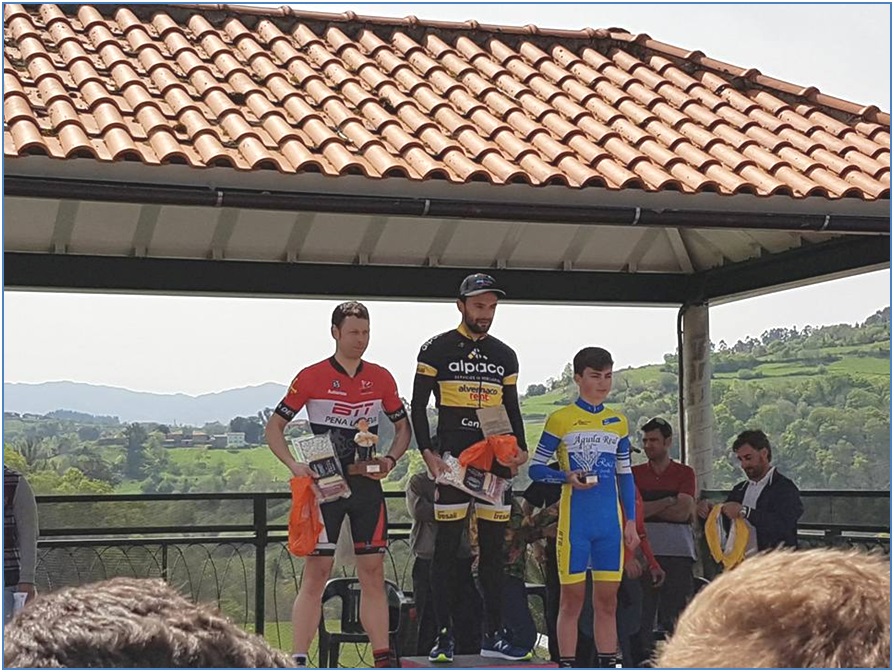 David Ovn en el podium