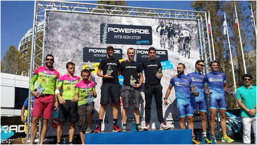 Podium en Portugal del TeamBike Cabranes