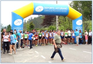 Imagen de la salida del Cross de Incs