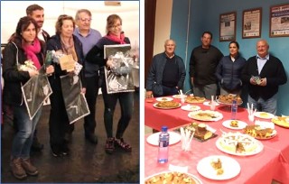 Los premiados y el jurado