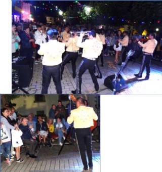 Actuacin de los mariachis