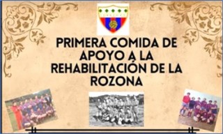 Cartel comida La Rozona