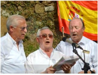 El Cuarteto Torner, infalible en La Corbatera hasta su disolucin, no poda dejar de aparecer, de esta manera, en el vdeo conmemorativo.