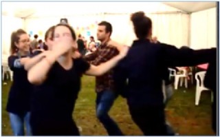 Imagen de la fiesta de La Corbatera otro ao.
