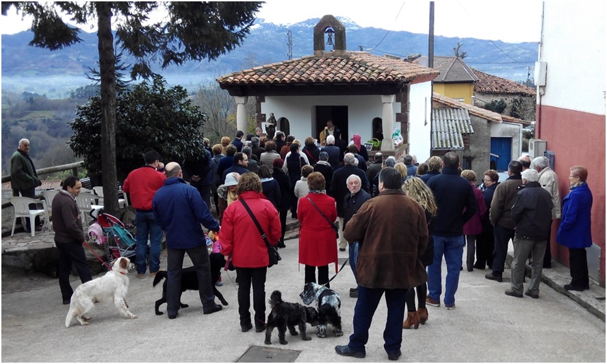 Durante la celebracin religiosa