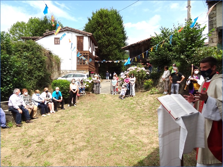 Imagen de la misa en Madiedo