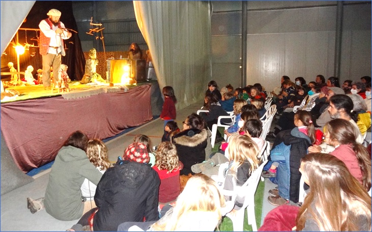 Imagen del espectculo de marionetas