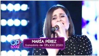 Mara durante una de sus actuaciones