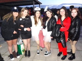 Asistentes al carnaval