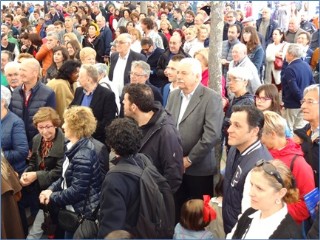 Gran crecimiento de pblico, desde 1980; aqu, hace un ao (vista parcial). /EL ECO