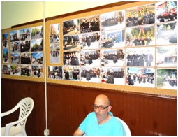 Exposicin fotogrfica de imagenes antiguas de las fiestas en las Escuelas de Torazo