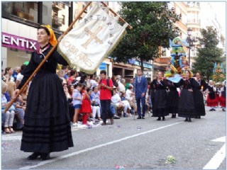 El ao pasado, Torazo  -sus Ramos-  y el Traje Histrico del Concejo fueron los protagonistas./ EL ECO  Archivo.