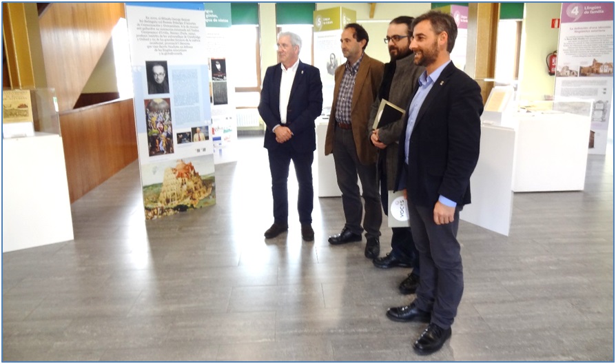De izquierda a derecha, Fernando Padilla, Xulio Viejo, Xuan Hernaz y Gerardo Fabin. / Foto: EL ECO