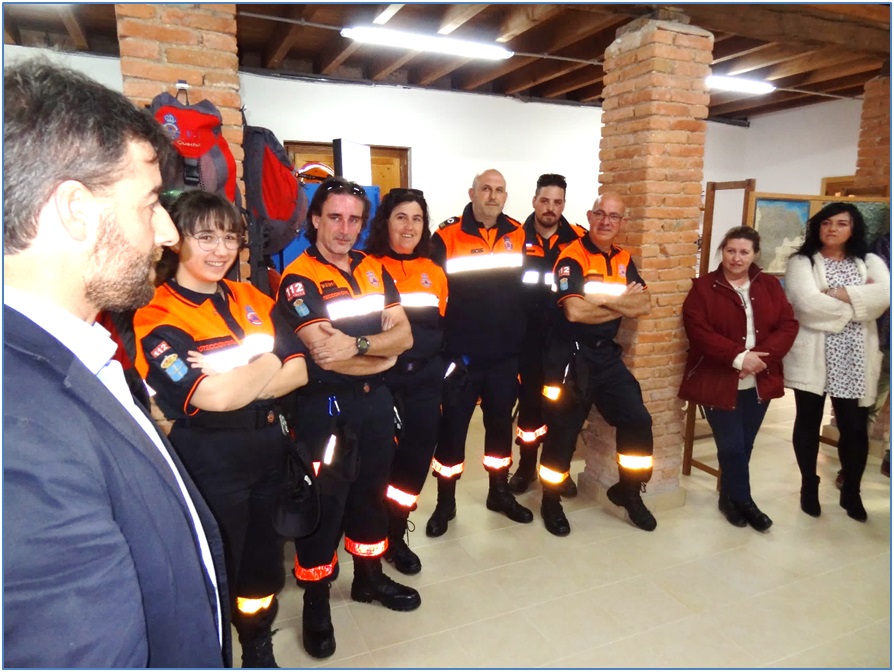 Gerardo Fabin, en el momento de hacer pblica la iniciativa./ EL ECO