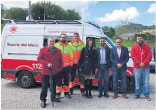 Presentacin de la nueva ambulancia