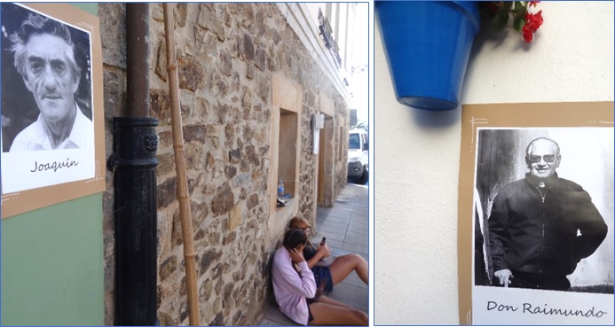 Fotografias de vecinos fallecidos en el pueblo