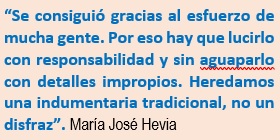 Palabras de M� Jose Hevia
